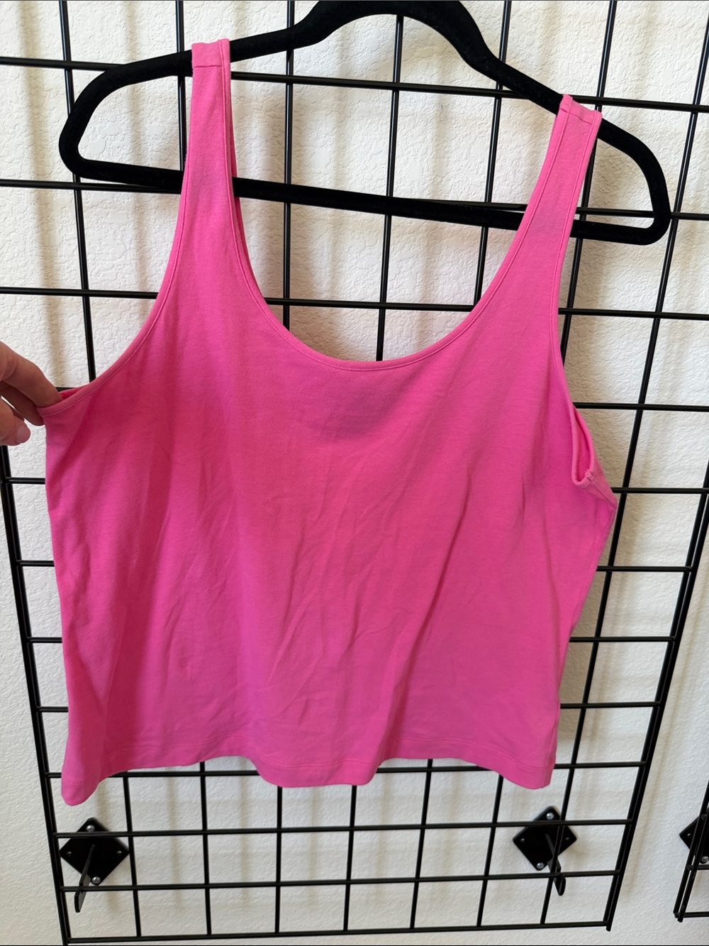 cabi charm tank Women’s Pink Scoop Neck Tank Top